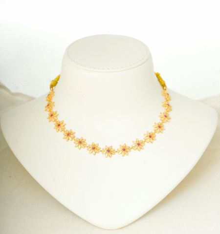 Polki Necklace [ 8.330 Gram ] – 22Kt