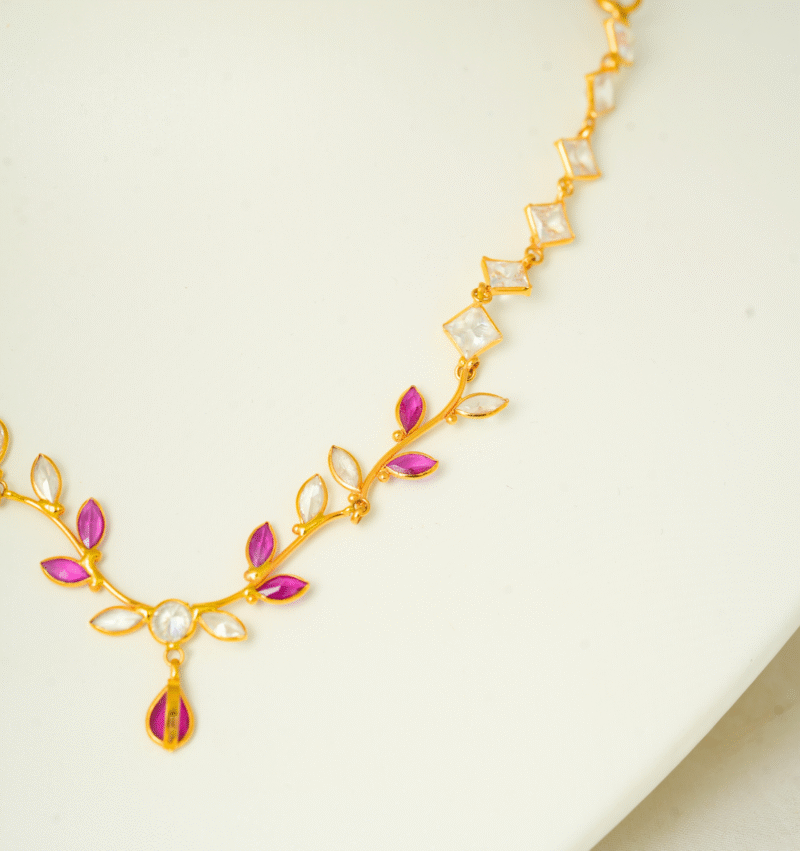 Polki Necklace [ 9.640 Gram ] - Image 2