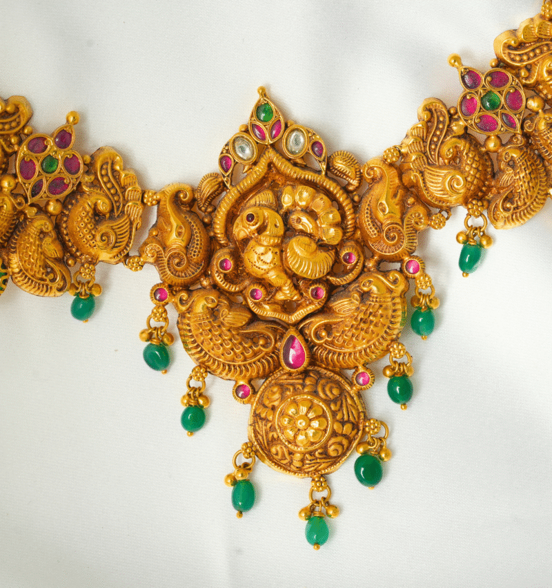 Antique Necklace [ 35.240 Gram ] - 22Kt - Image 2