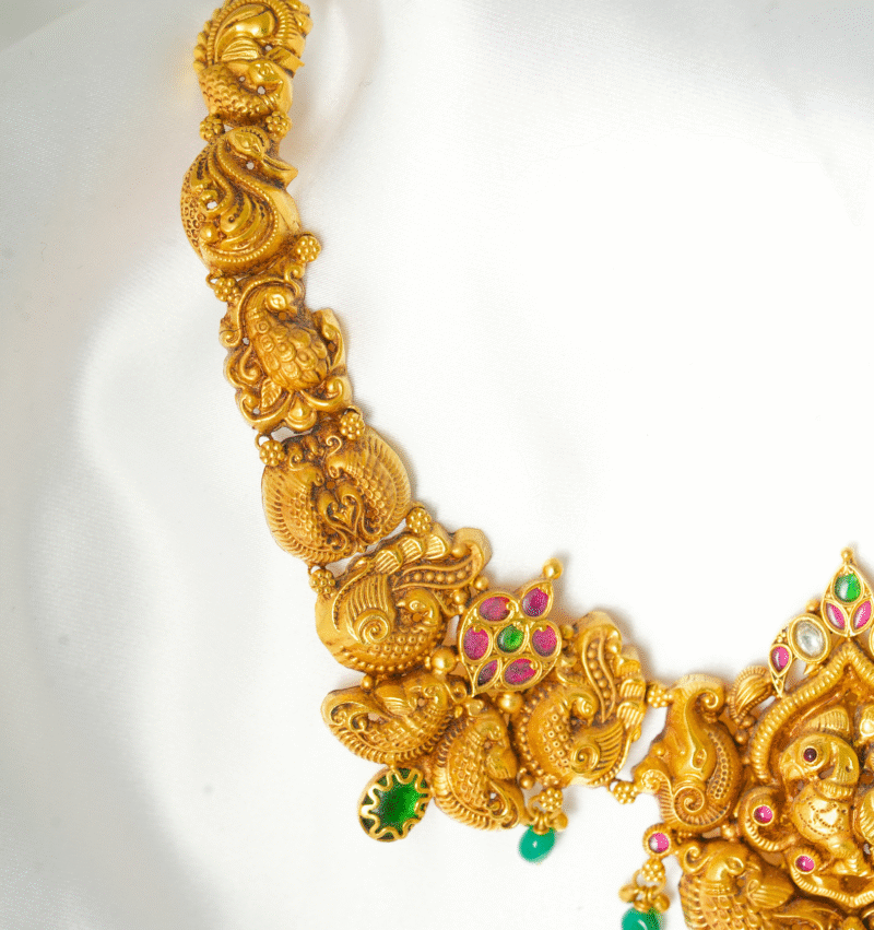 Antique Necklace [ 35.240 Gram ] - 22Kt - Image 3