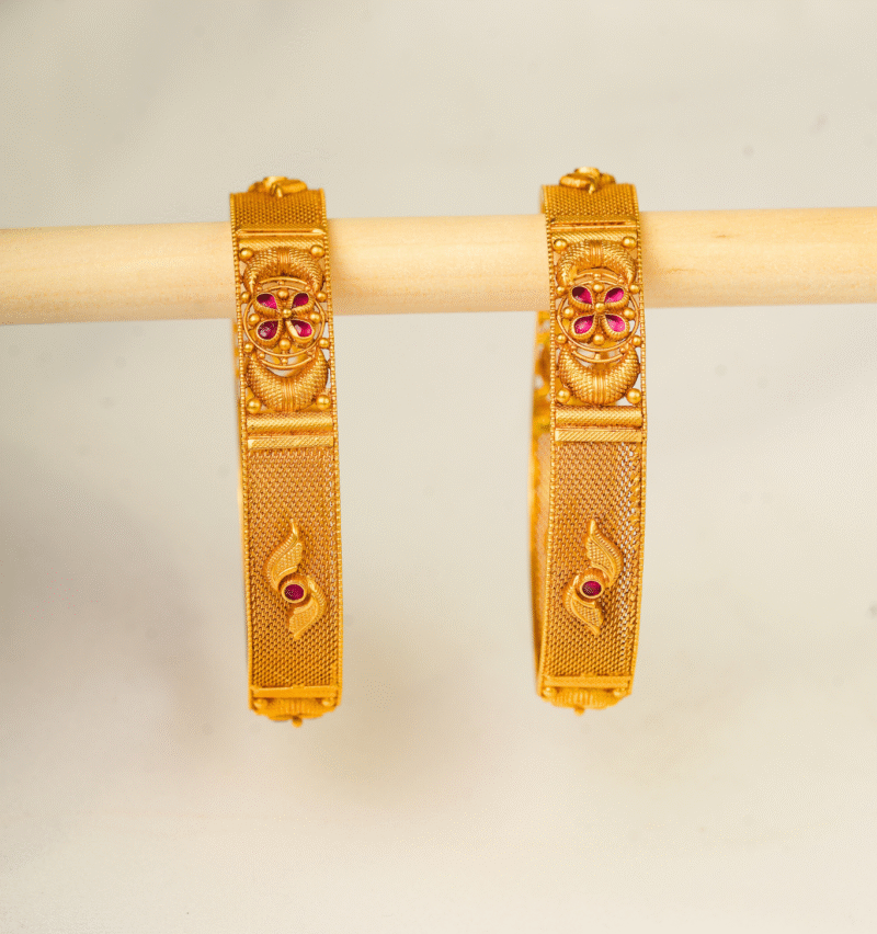 Fancy Bangles [ 36.010   Gram ] - 22Kt