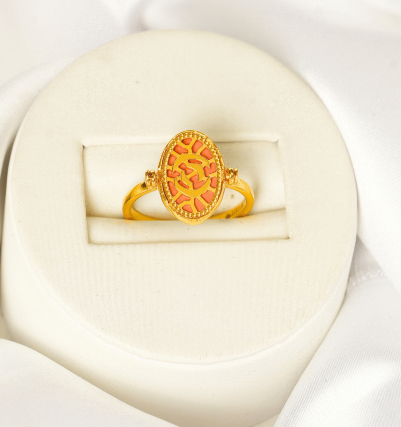 Ladies Reversable Ring [3.270  Gram ] - 22Kt