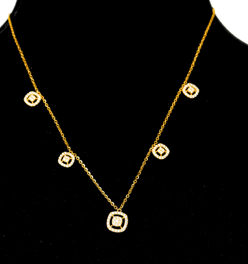 Invisible Chain [ 6.880  Gram ] - 22Kt