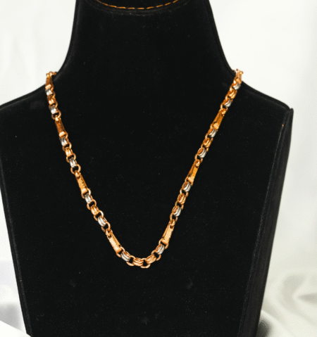 Fancy  Chain [ 16.010 Gram ] -18Kt