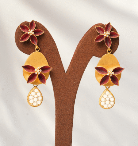 Antique Stud [ 22.170 Gram ] - 22Kt