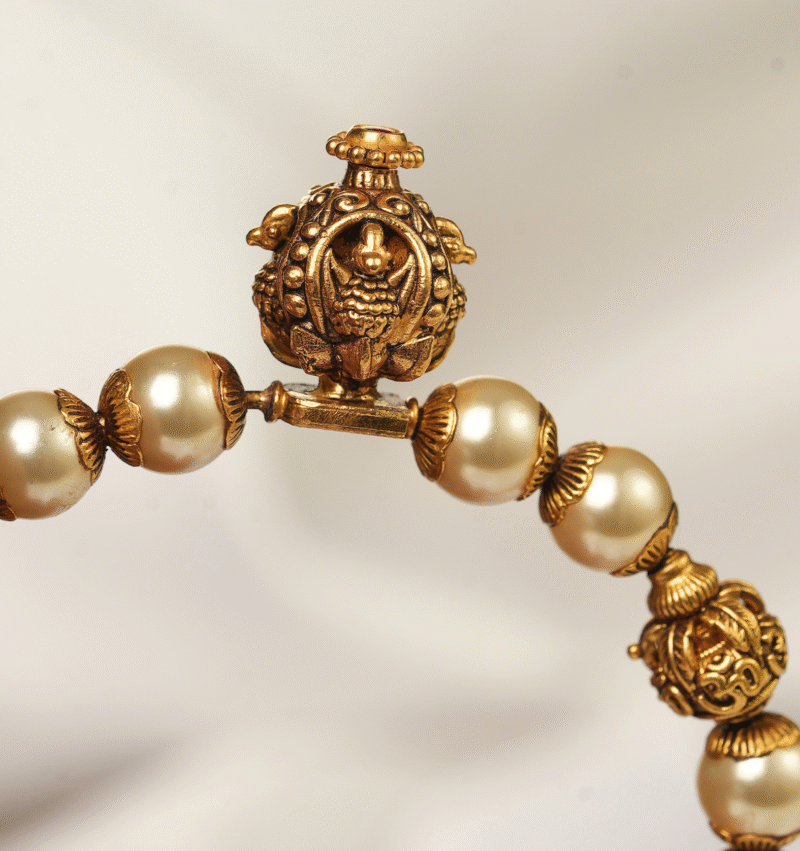 Ladies Pearl Kada [19.210Gram ] - 22Kt - Image 2
