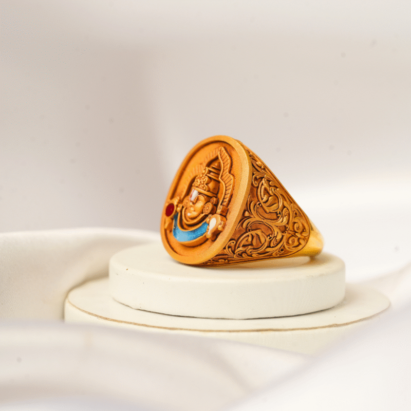 Antique Gents Rings [ 8.030 Gram ] - 22Kt -  description Sri Swarnambigai Jewellers - Image 2