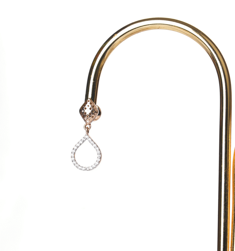 Fancy Stud[ 2.410  Gram ] 18kt - Image 2