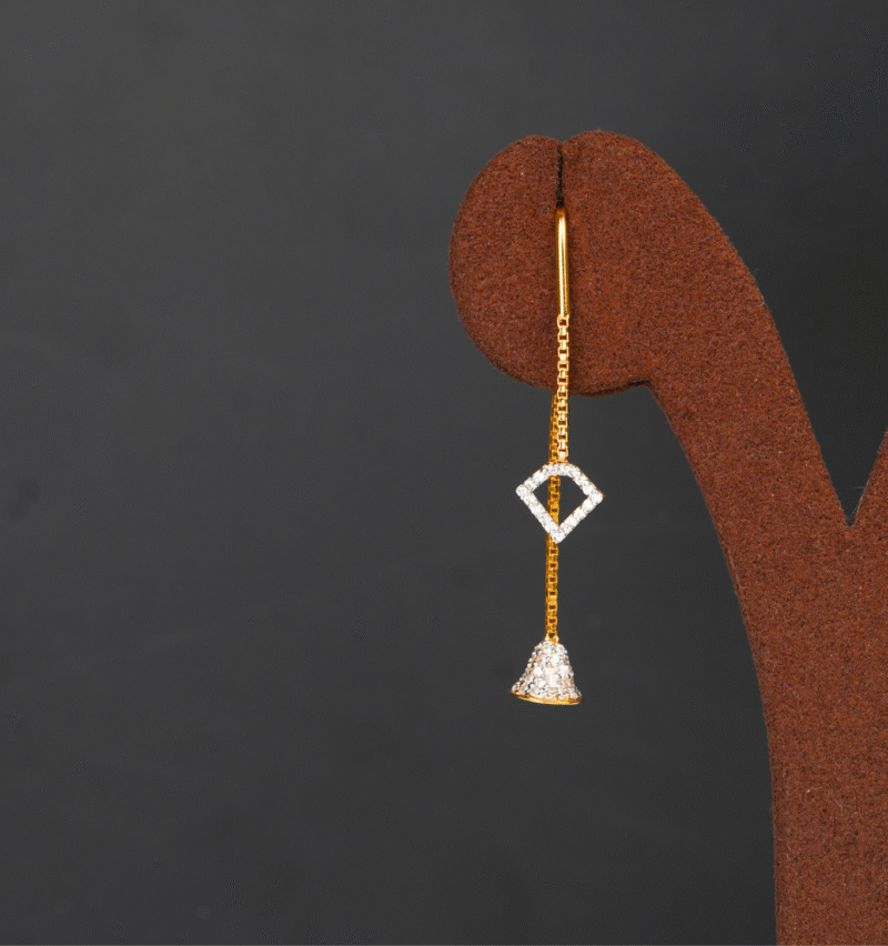 Suidhaga Stud[ 3.2 Gram ] 22kt - Image 2
