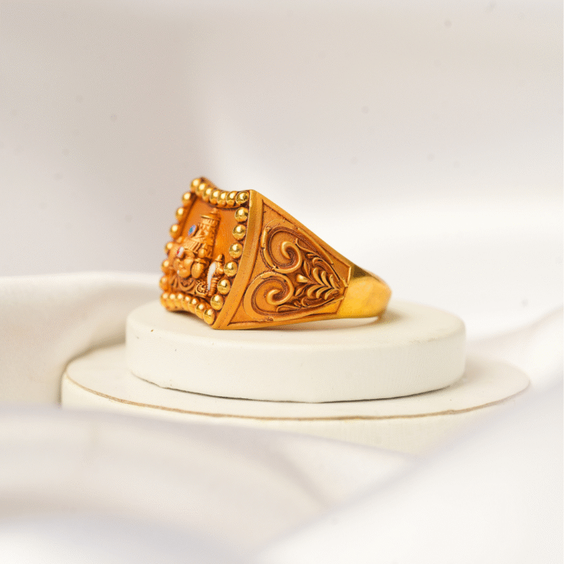 Antique Gents Rings [ 8.670 Gram ] - 22Kt - Image 2