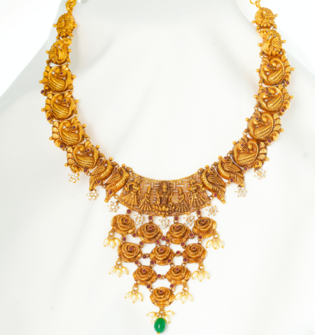 Antique Necklace [ 41.530  Gram ] 22KT