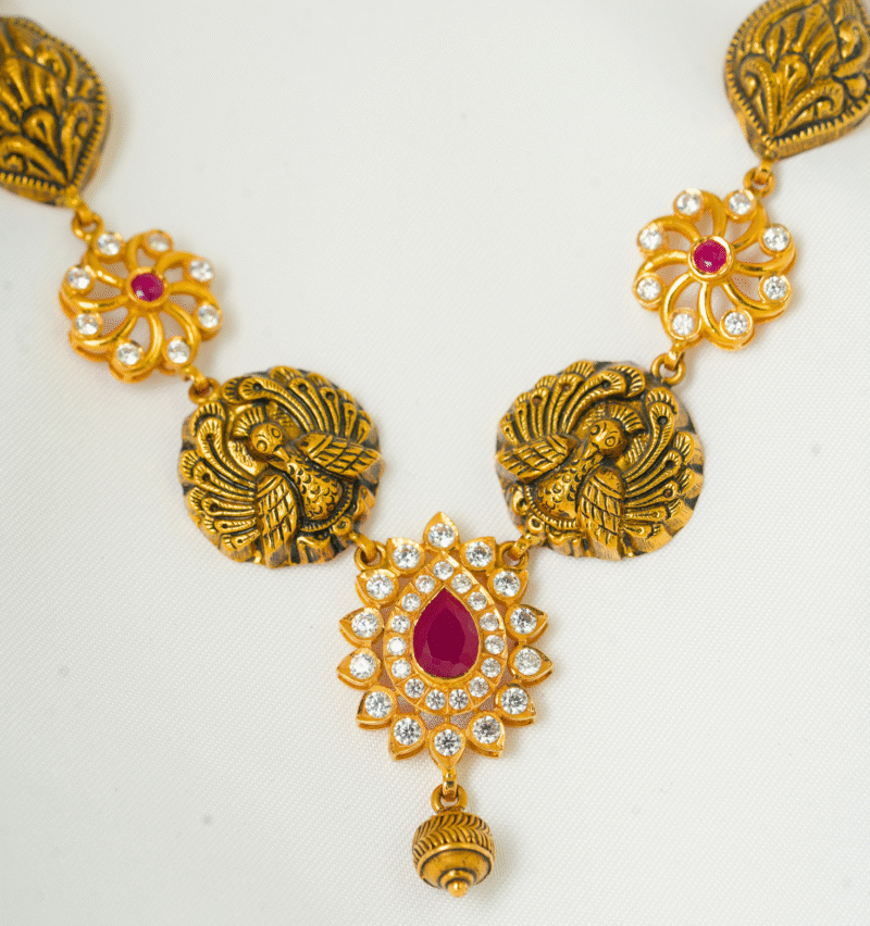 Antique Necklace [ 23. 720 Gram ] 22KT - Image 2