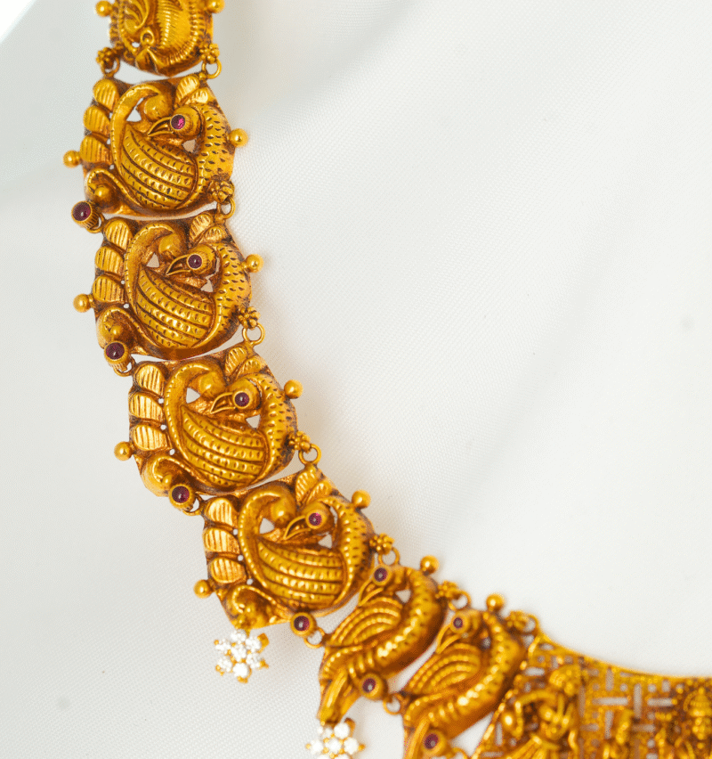 Antique Necklace [ 41.530  Gram ] 22KT - Image 2